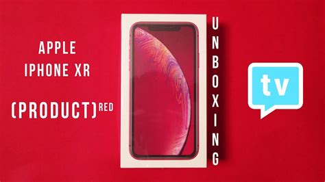 Apple Iphone Xr Product Red Unboxing Youtube