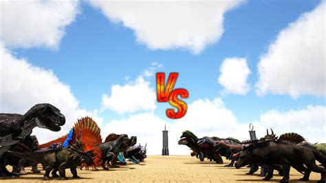 Additional Creatures 2 Wild Ark MOD Vs Ark Dinos Ark Battle YouTube