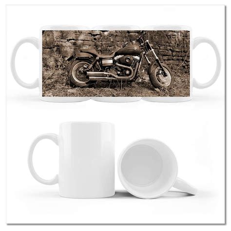 Kubek Ceramiczny Harley Davidson Motocykl Ml Zesmakiem Bia Y