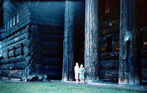 Worlds Largest Log Cabin The Lost Historic Forestry Building Of