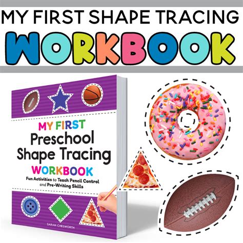 My First Preschool Shape Tracing Workbook Sarah Chesworth