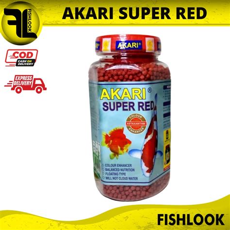 Jual Akari Super Red Pakan Ikan Koi Makanan Ikan Pelet Ikan Koi