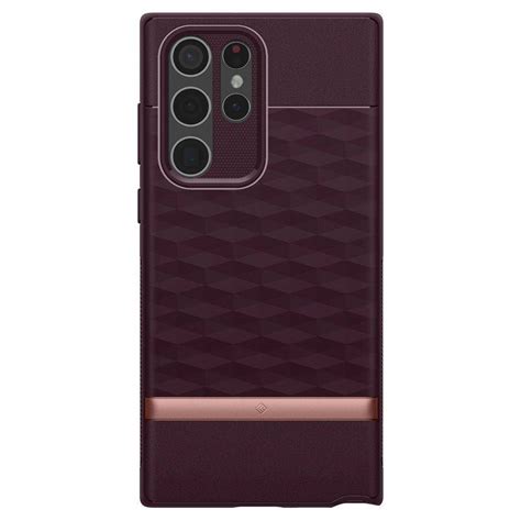 Etui SPIGEN Samsung Galaxy S22 Ultra Caseology Parallax Burgundy