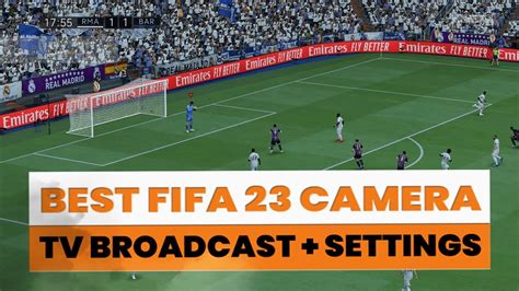 Fifa Amazing Realism Tv Broadcast Camera Real Madrid Vs Barcelona