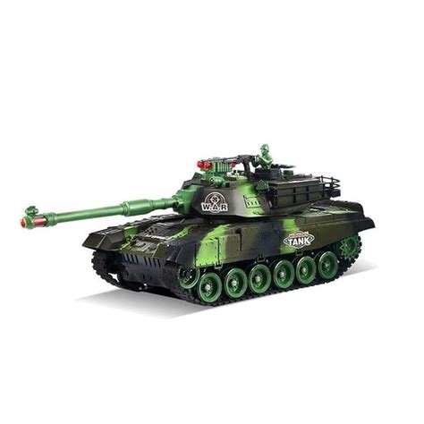 Buy ROIY Panzer RC Tank With Remote Control Sound Rotating Turret And