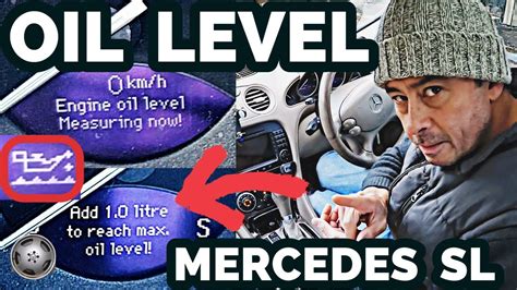 How To Correctly Check Your Mercedes SL Oil Level No Dip Stick DON T