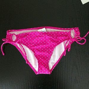Roxy Swim Roxy Polka Dot String Bikini Nwt L Poshmark