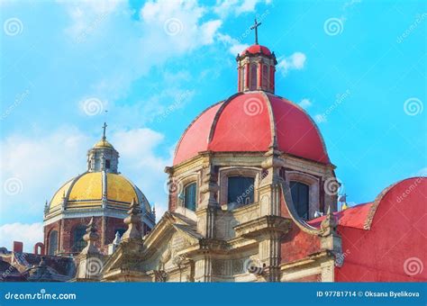 Old Basilica of Our Lady of Guadalupe in Mexico City Stock Photo ...