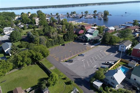 Parking Lot And Bay - Sackets Harbor, NY
