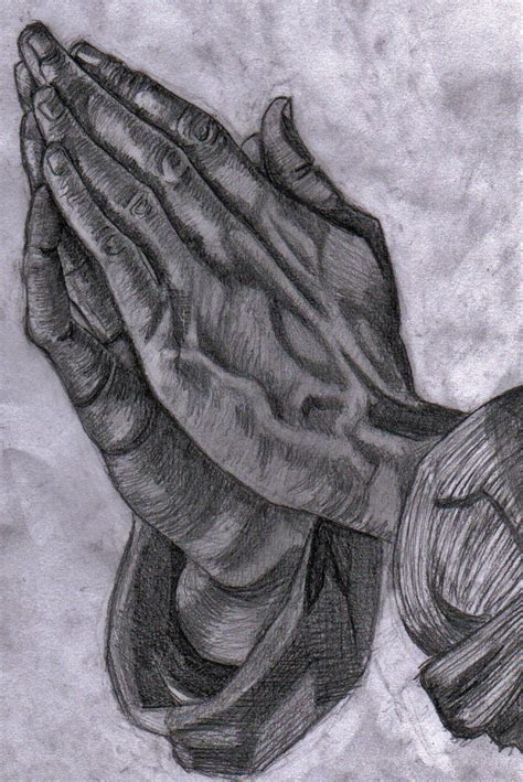 Praying Hands Sketch by Omariotoons on DeviantArt