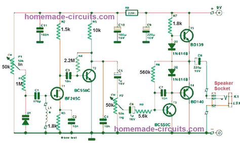 Simple Radio Circuit Explained » Wiring Diagram