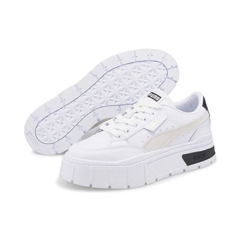 Mayze Stack Sneakers White Puma