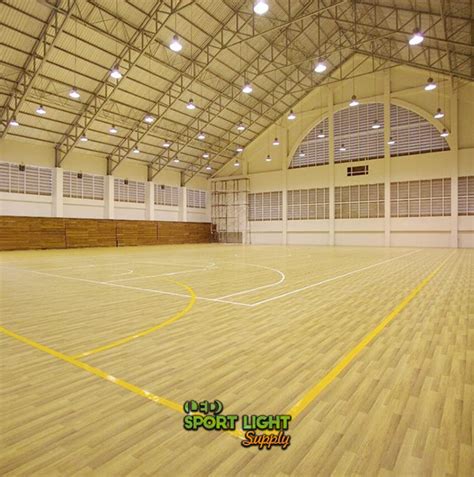 Indoor & Outdoor Basketball Court Lighting - The Layout & Design ...