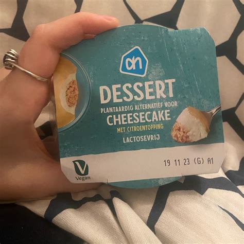 Albert Heijn Cheesecake Plantaardig Alternatief Voor Cheesecake Met