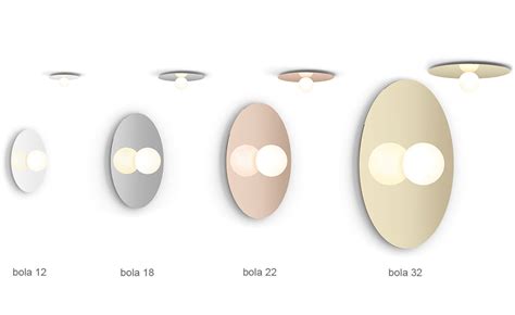 Bola Disc Flush Ceilingwall Light By Pablo Studio Hive