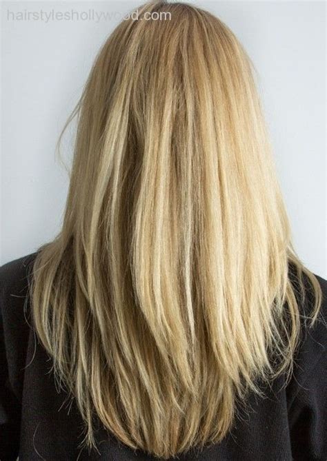 Layered Haircuts From The Back View Models V Layers On Pinterest V