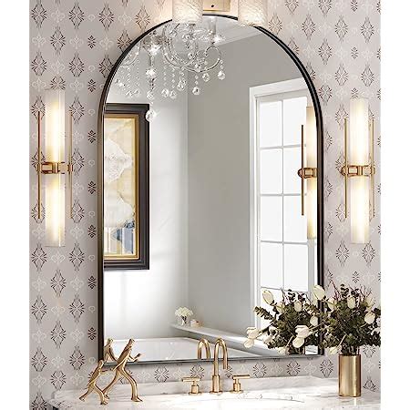 Amazon Brightify Arched Mirror Arched Wall Mirror 24 X 36 Inch