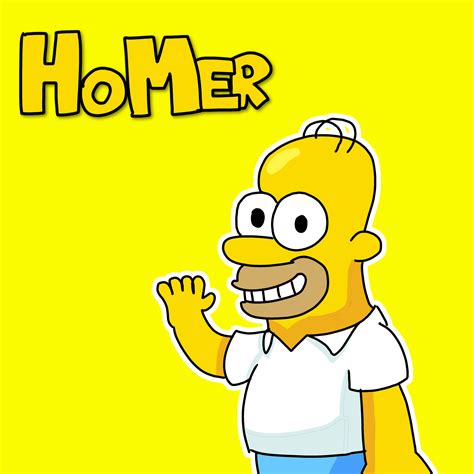 Homer Simpson Fanart by MHSFan on DeviantArt