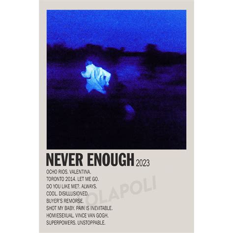 Jual Poster Cover Album Never Enough Daniel Caesar Shopee Indonesia