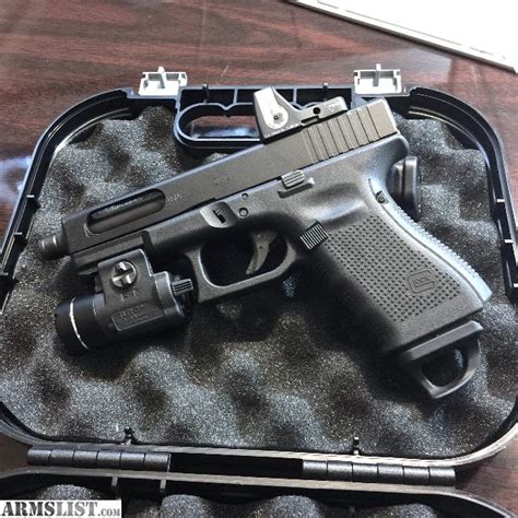 Armslist For Sale Trade Glock 19 Gen 4 Trijicon Rmr Threaded Barrel Ported Slide