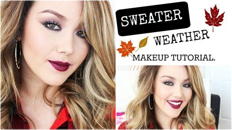 Sweater Weather | Makeup Tutorial - YouTube