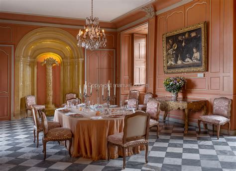 Dining Room Chateau De Villandry Loire Valley France Manuel Cohen