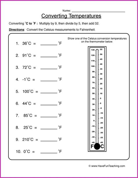 Grade 5 Temperature Worksheets Worksheet : Resume Examples