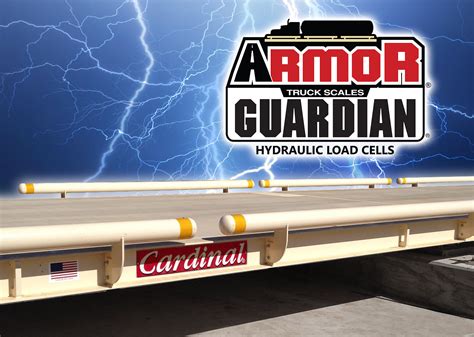 Cardinal Scale Armor Concrete Deck Truck Scales With Guardian