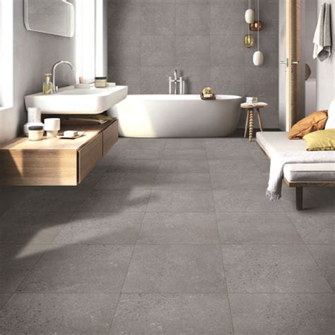 Grey Material Ceramic Kajaria Duratech Bathroom Floor Tiles 40 40