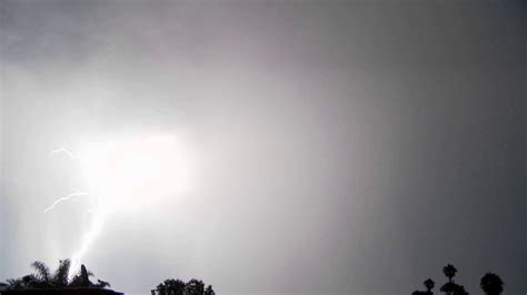 Lightning Strikes During A Thunderstorm Stock Video Footage 00 16 Sbv