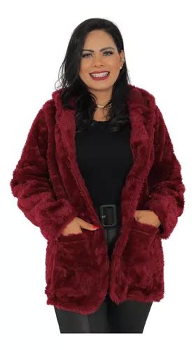 Casaco Teddy Feminino Inverno Frio Agasalho Feminino Parcelamento Sem