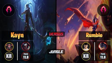 GrandMaster KAYN Dark Harvest Jungle VS Haru RUMBLE Grandmaster