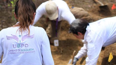 La Unidad De B Squeda Y La Jep Avanzan En La B Squeda De Personas Dadas