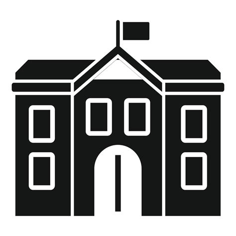 Illustration Of A Government Building Icon 45407612 Vector Art At Vecteezy