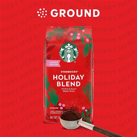 Starbucks Holiday Blend Ground Coffee 190g