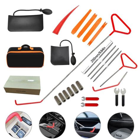 Hook Tool Long Distance Car Emergency Door Opening Tool Set 25 Piece Set