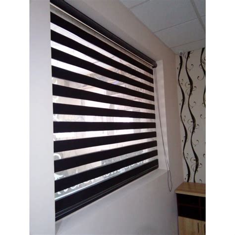 Black PVC Zebra Window Blind Type Vertical Blinds At Rs 185 Sq Ft In