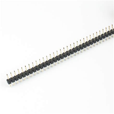 Pcs Mm Mm Pitch X Pin Pin Single Row Straight Male Pin