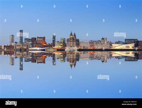 Liverpool City Skyline