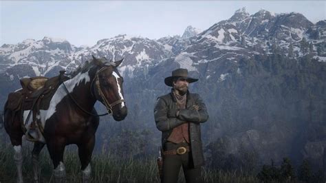 My character and his horse, Rocinante : reddeadfashion