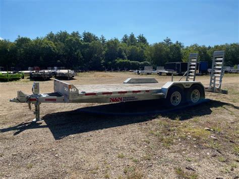 2023 N And N Trailers 7x20 Galvanized 14K Equipment Trailer W Stand Up