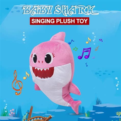 Pinkfong Baby Shark Singing Plush Toy Inch Mommy Shark