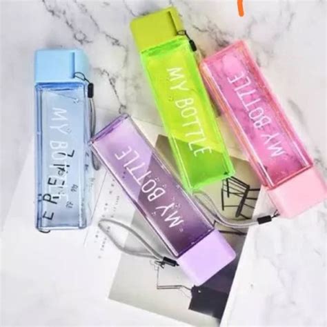 Jual My Bottle Bpa Free Food Grade Ml Kotak Botol Air Minum Model