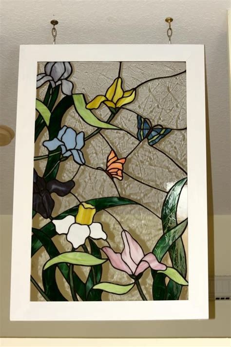 Spring Flowers Delphi Artist Gallery Stained Glass Diy Stained Glass Flowers Stained Glass