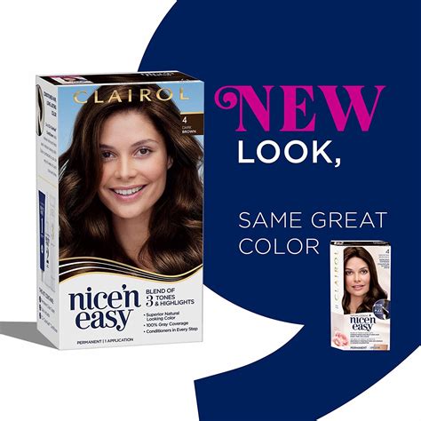 Buy Pack Of 2 Clairol Nicen Easy Permanent Hair Dye 6w Light Mocha