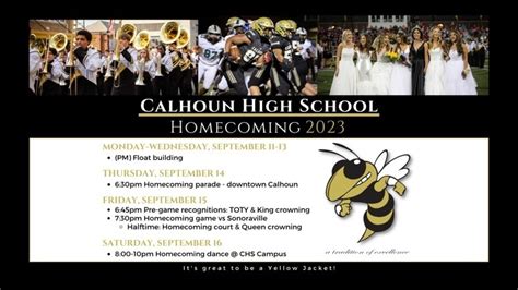 CALHOUN HOMECOMING 2023 | Calhoun City Schools