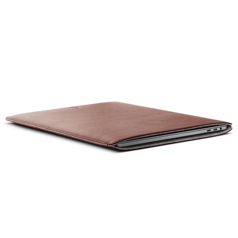 Woolnut Leather Sleeve Cognac Macbook Pro 16 Imacs