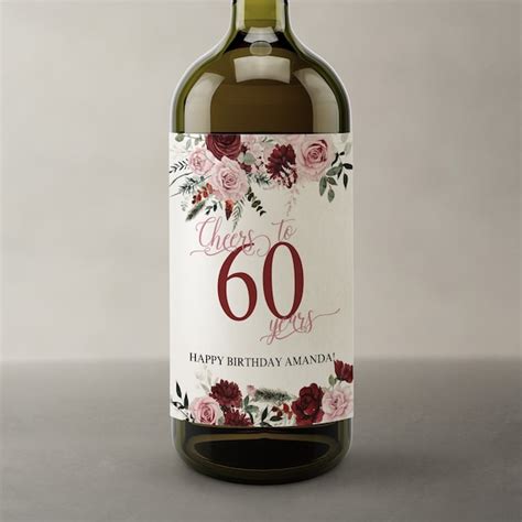 Wine Bottle Labels Etsy