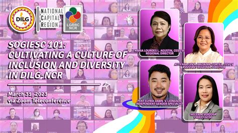 DILG NCR Conducts SOGIESC 101 To Promote A Culture Of Inclusivity And