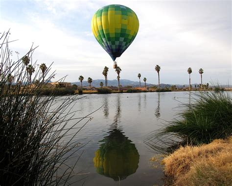 Unwind Hot Air Balloon Reflection Photograph By Adrienne Wilson Pixels